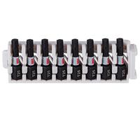Bosch Professional 8 uds. Punta de Atornillar Torx (Impact Control, T25 Bits, Longitud 25mm, Pick and Click, Accesorio Atornilladores de Impacto)