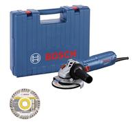 Bosch Amoladora Angular GWS 12-125, Maletín De Herramientas