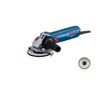 Bosch Professional amoladora angular GWS 12-125 (Ø del disco: 125 mm, potencia 1200 W, protección contra rearranque, incl. tuerca de unión SDS, empuñadura auxiliar, llave de dos agujeros)