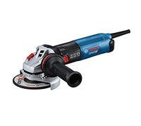 Bosch Professional amoladora angular GWS 17-125 SB (in mpuñadura aux., caperuza protect., cubierta protect. separación, llave 2 agujeros, brida fij., tuerca tens., filtro polvo, tuerca suj. SDS)
