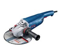 Bosch Professional Amoladora angular GWS 22-180 J 2200 W con llave, brida, tuerca y empuñadura