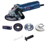 Bosch Professional amoladora angular GWS 9-125 S (potencia 900 W, velocidad en vacío: 2800-11 000 rpm, in rida, llave de dos agujeros, tuerca de apriete, cubierta protectora, empuñadura auxiliar)