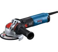 Bosch Professional amoladora angular GWX 17-125 S con X-LOCK (Ø de disco: 125 mm, potencia 1700 W, in mpuñadura auxiliar, cubierta protectora, cubierta protectora de separación, filtro de polvo)