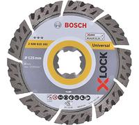 Bosch Professional Best - Disco de corte de diamante (universal, X-LOCK, Ø125 mm, diámetro del orificio: 22.23 mm, anchura de corte de 2.4 mm)