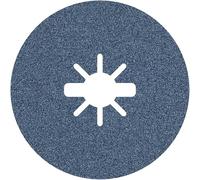 Bosch Professional Best - Discos de lija de fibra (para metales, X-LOCK, R574, diámetro115 mm, grano 80, diámetro del orificio: 22,23 mm)