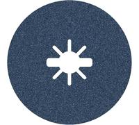 Bosch Professional Best - Discos de lija de fibra (para metales, X-LOCK, R574, diámetro125 mm, grano 100, diámetro del orificio: 22,23 mm)