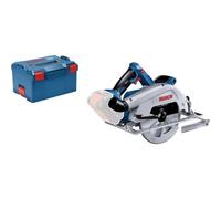 Bosch Professional BITURBO sierra circular portátil a batería GKS 18V-68 C (sin baterías ni cargador, incl. 1 disco de sierra, tope paralelo, en maletín L-BOXX 238)