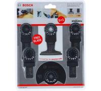 Bosch Professional Bosch Starlock - Juego de 6 cuchillas oscilantes para cortar madera y metal
