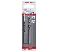 Bosch Professional Broca helicoidal HSS PointTeQ, para metal, 4.5 x 47 x 80 mm, accesorio de taladro