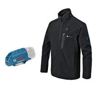 Bosch Professional chaqueta calefactable GHJ 12+18V XA adaptador USB GAA 12V 21 Talla 2-XL