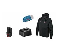 Bosch Professional Chaqueta térmica GHH 12+18V XA talla 3XL con batería de 12V