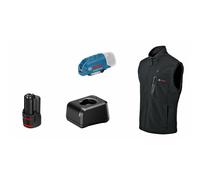 Bosch Professional Chaqueta térmica GHV 12+18V XA talla L con batería de 12V
