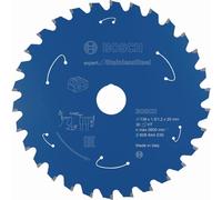 Bosch Professional Disco de sierra circular Expert for Stainless Steel (acero fino, 136 x 20 x 1,5 mm, 30 dientes, accesorio de sierra circular sin cable)