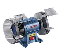 Bosch Professional esmeriladora doble GBG 60-20 (potencia 600 vatios, Ø disco de esmerilar 200 mm, velocidad en vacío 3600 rpm, incl. 2 discos de esmerilar de grano normal)