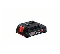 Bosch professional gba 18v 2.0ah litio, 1 batería x 2.0 ah, 18 v, neg