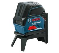 Bosch Nivel láser profesional GCL 2-15 – láser rojo, 15 m, puntos de plomada, RM 1, estuche