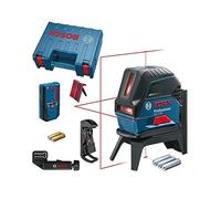 Bosch Professional Nivel láser GCL 2-50 alcance 20/50 m, láser rojo, con receptor y maletín