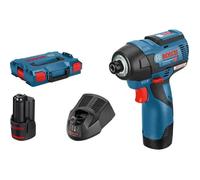 Bosch Professional GDR 12V-110 atornillador de impacto con 2 baterías 3.0Ah en L-BOXX
