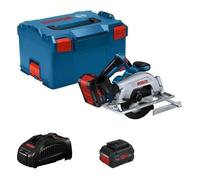 Bosch Professional GKS 18V-57-2 Sierra Circular Inalámbrica con 2 Baterías PROCORE 18V 5.5Ah y Cargador en L-BOXX