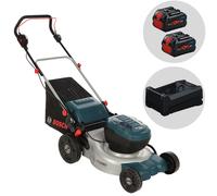 Bosch Professional GRA 18V2-46 - Cortacésped a batería 2x18 V 12 Ah + cargador rápido