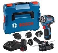 Bosch Professional GSR 12V-35 FC con 2 baterías de 3.0 Ah y cargador