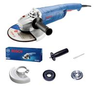 Bosch Professional GWS 2200 J - Amoladora angular (Ø 230 mm, 2200 W, 6500 rpm, Soft start)