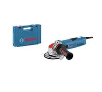 Bosch Professional GWX 13-125 S - Amoladora angular (1300 W, X-LOCK, Ø disco 125 mm, velocidad variable, en maletín)