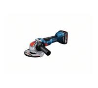 Bosch Professional GWX 18V-10 Amoladora Angular 18V 125mm con 2 Baterías 5.0AH, Cargador Gal 1880 y L-Boxx X-Lock