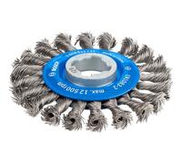 Bosch Professional Rueda de alambre trenzado Heavy para metales X-LOCK Ø 115 mm 0,5 mm Negra