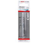 Bosch Professional HSS Impact Control - Broca hexagonal (para metal, 2.5 x 30 x 69 mm, accesorio de taladro)