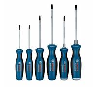 Bosch Professional Juego de 6 destornilladores planos