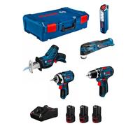 Bosch Kit de 5 herramientas 12V 3x GBA 12V 2.0Ah G