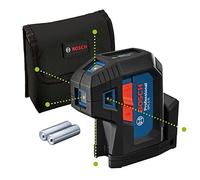 Bosch Professional Láser de 5 puntos GPL 5 G, láser verde, alcance hasta 30 m, estuche