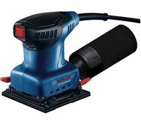 Bosch Professional Lijadora orbital GSS 140 – 220 W, bolsa para polvo, placa punzonadora