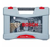 Bosch Professional Maletín 76 uds. Premium X-Line para taladrar y atornillar (madera/metal/hormigón)