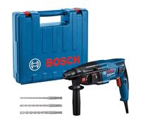 Bosch Professional Martillo perforador GBH 2-21 con 3 piezas SDS-plus