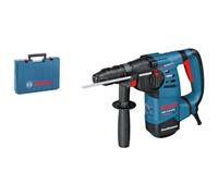 Bosch Professional martillo perforador GBH 3-28 DRE (incl. empuñadura auxiliar, profundidad retráctil 210 mm, tubo de grasa, paño para la máquina, maletín)