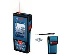Bosch Professional Medidor Láser GLM 100-25 C (cámara integrada, alcance: hasta 100 m, robusto, IP54, ±1,5 mm*, 3 pilas AA, correa de sujeción, funda)