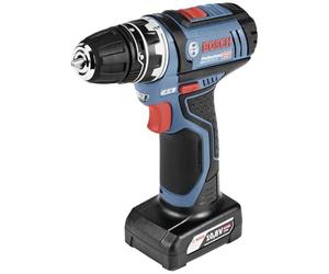 Bosch Professional MP GSR 12V-15 FC 06019F6006 - Taladro atornillador inalámbrico (ion de litio, 12 V, con 2ª batería)