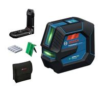 Bosch Professional Nivel láser GLL 20-22 G – láser verde, doble alimentación, precisión ±0,3 mm/m