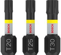 Bosch Puntas de impacto Impact Control T 25 mm vástago hexagonal T20/T25/T30 3u