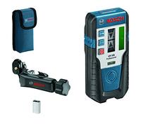 Bosch Professional Receptor láser LR 1 G (haz láser verde, 1 batería de 9 V, alcance 0-200 m)