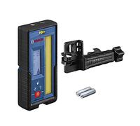Bosch Professional Receptor láser LR 45 con soporte RB 45, 2 pilas AA, alcance 300 m, rojo/verde