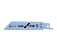 Bosch Professional S 522 EF Flexible for Metal Hojas de Sierra Sable, Accesorios para Metal, 100 x 19 x 0.9 mm, Set de 5