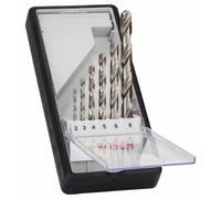 Bosch professional set de 6 brocas para metal hss-g (Ø 2-8 mm, robust