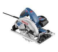 Bosch Professional sierra circular GKS 65 GCE (in daptador de vacío, llave Allen SW 5, 1 disco de sierra Optiline Wood, 190 x 30 x 2,0 mm, 16, L-BOXX)