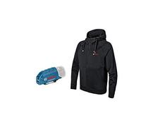 Bosch Professional sudadera calefactable GHH 12+18V XA (in daptador de carga con USB GAA 12V-21, sin batería) - Talla S