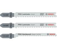 Bosch Professional Tools, 3 unidades, Laminate - Corte recto