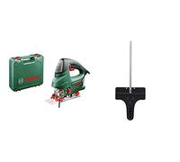 Bosch PST 900 PEL - Sierra de calar (620 W, en maletín) + Bosch 2 608 040 289 - Tope paralelo - - (pack de 1)