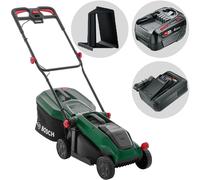 Bosch Rotak18V-32 - Cortacésped de batería - 18 V/4 Ah - Corte de 32 cm